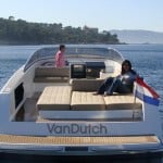 Van Dutch 40 open - aft cockpit view Van Dutch 40 open - aft cockpit view