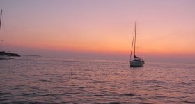 Alquiler de barcos, yates y veleros en Ibiza-boats.es Atardecer en el mar de Ibiza y Formentera (13)